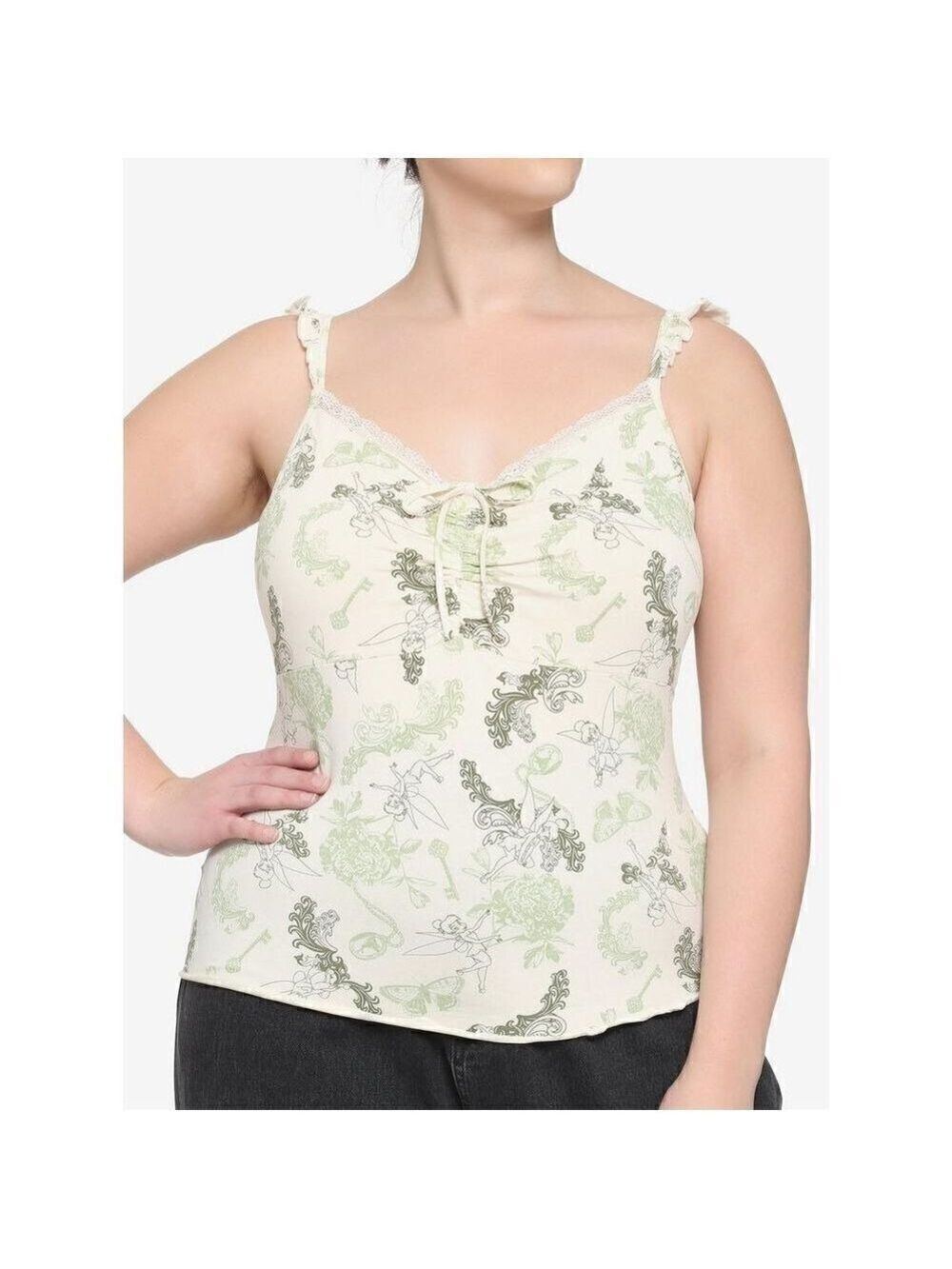 Tinker Bell Filigree Tank Top Plus Size 1